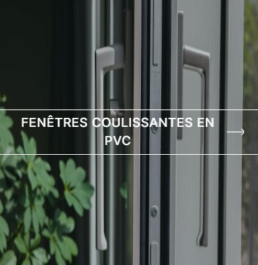 Fenêtres coulissantes en PVC