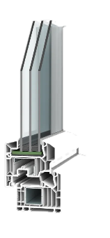 Coupe du profilé SOFTLINE 82 MD Classic